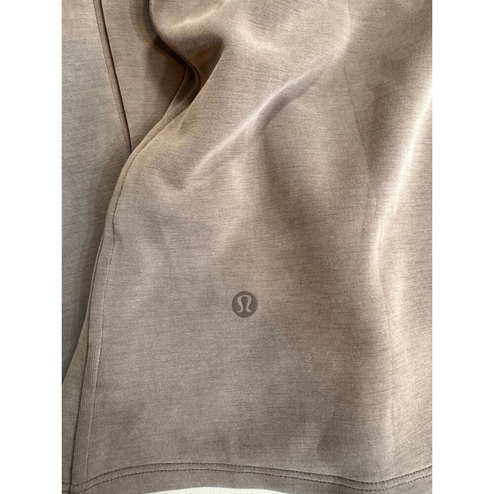 Lululemon Softstreme Cinch Waist full zip jacket Espresso light brown Sz M - Picture 6 of 11